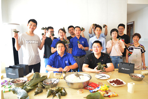 2019年端午節包粽子活動